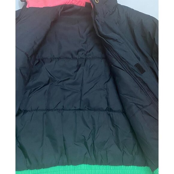 O'Neill Vintage Retro 80's Neon Color Block Ski Jacket Size M Preowned - Picture 14 of 14